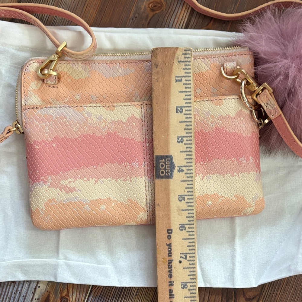 Hammitt Tony Small crossbody bag Sunset color brushed gold hardware New in box - Picture 9 of 10